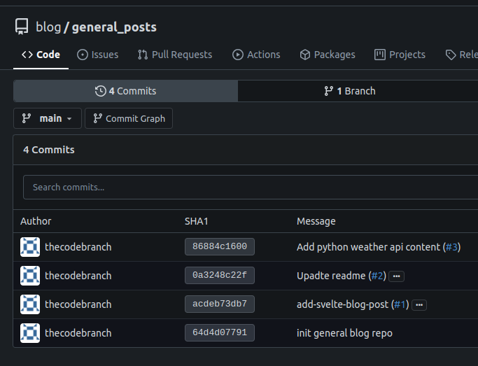 Clean Git History